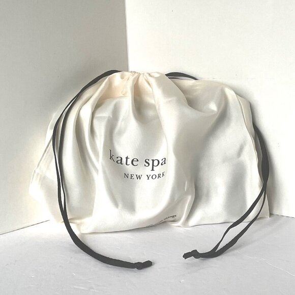 Kate Spade Nova Fringe Embellished Clutch Crossbody Black Chain Strap Rare Party - Picture 4 of 12